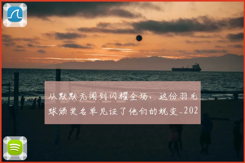 从默默无闻到闪耀全场,这份羽毛球颁奖名单见证了他们的蜕变_20260601173346